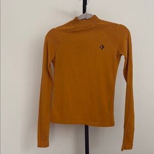 Converse Mustard Long Sleeve Top